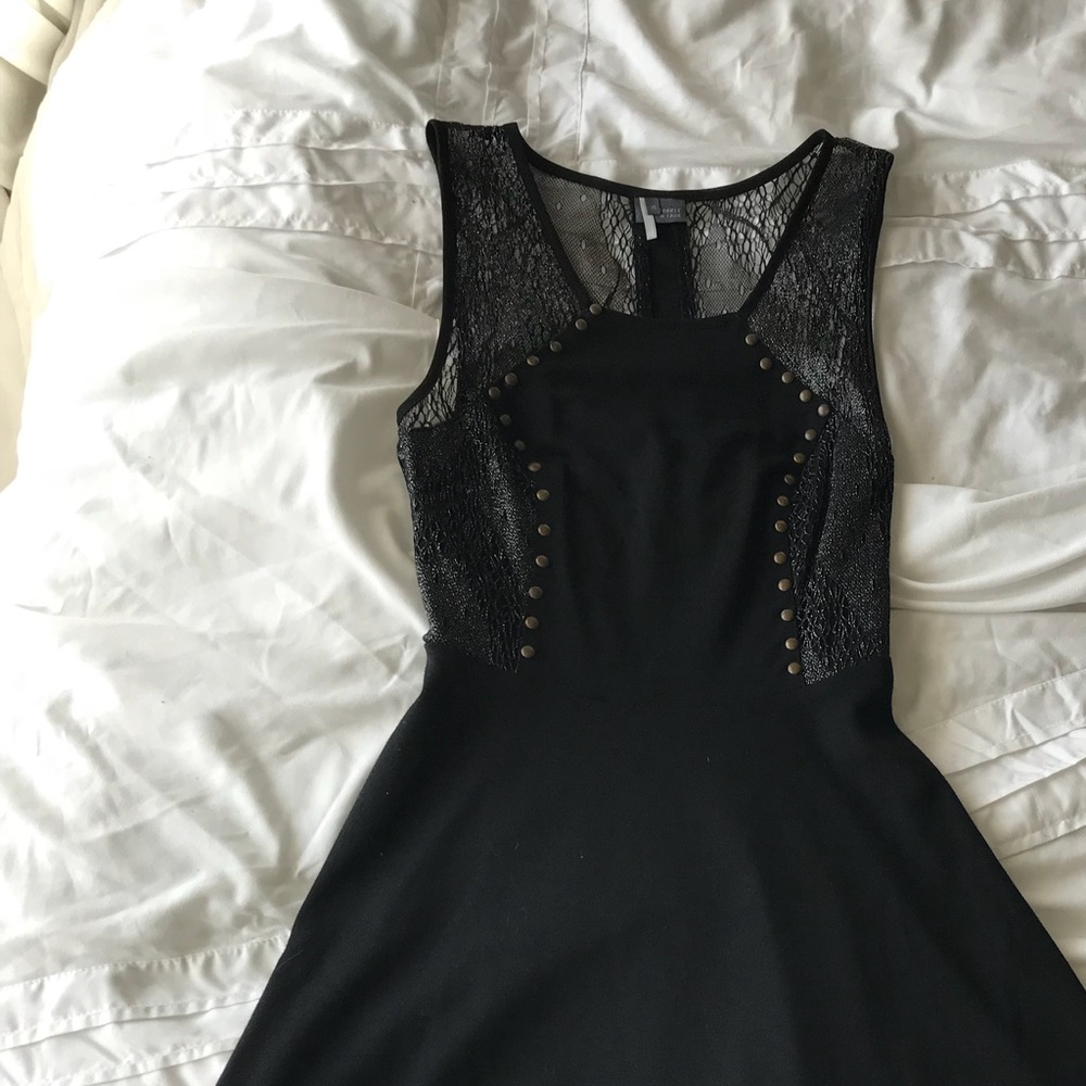 Black urban outfitters party dress